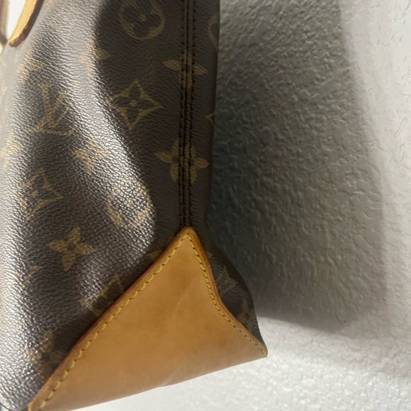 Louis Vuitton Brown Monogram Tote Bag - Picture 6 of 11